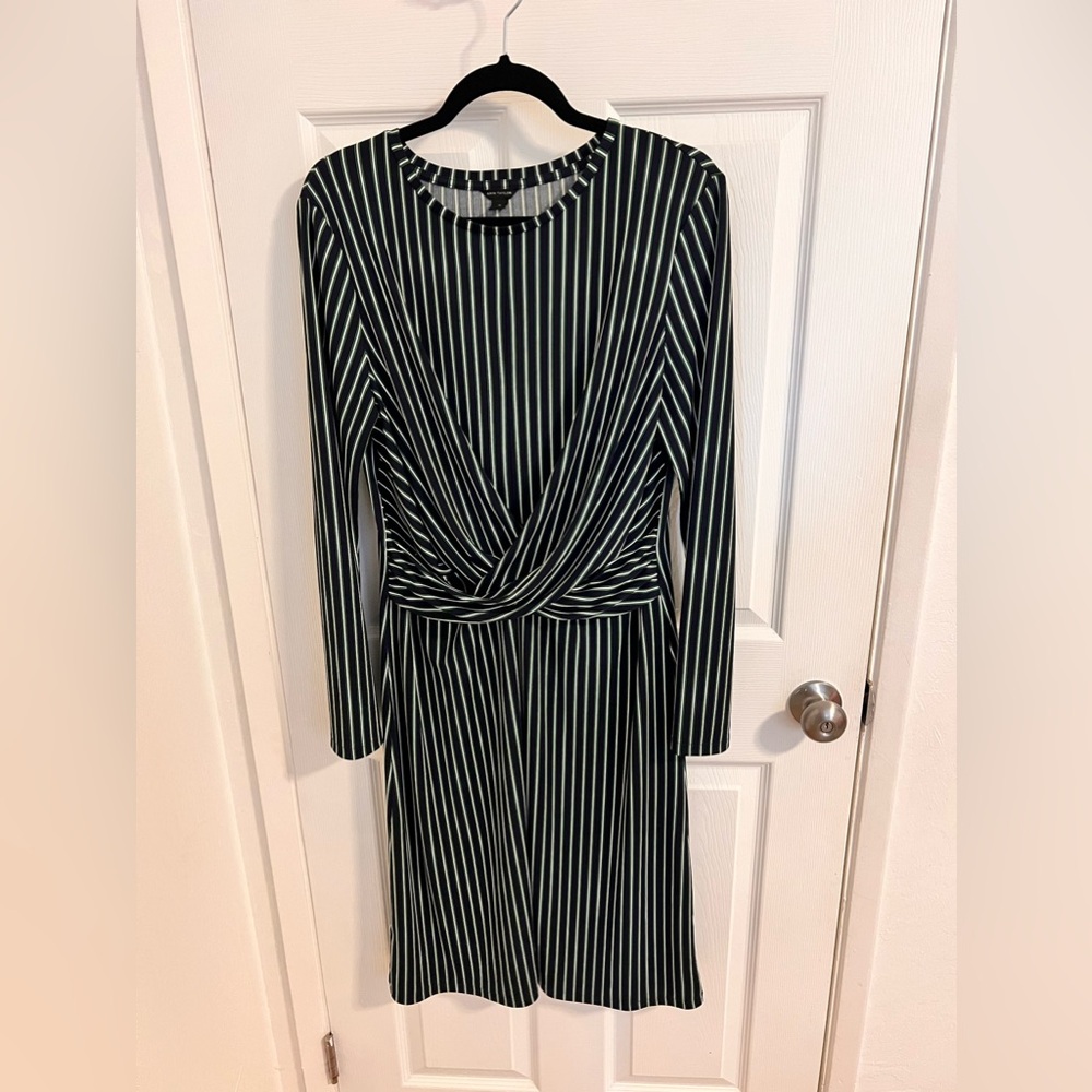 Ann Taylor Midi dress with long sleeves, size 14